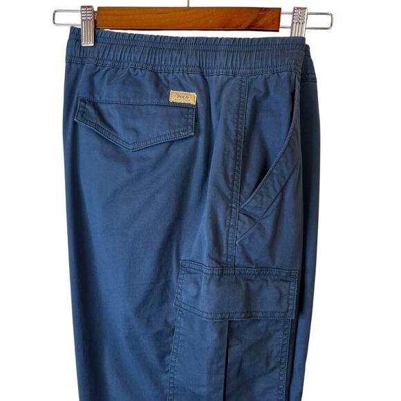 POLO Ralph Lauren Chino Jogger in Blue Women's Size Large - Picture 5 of 12